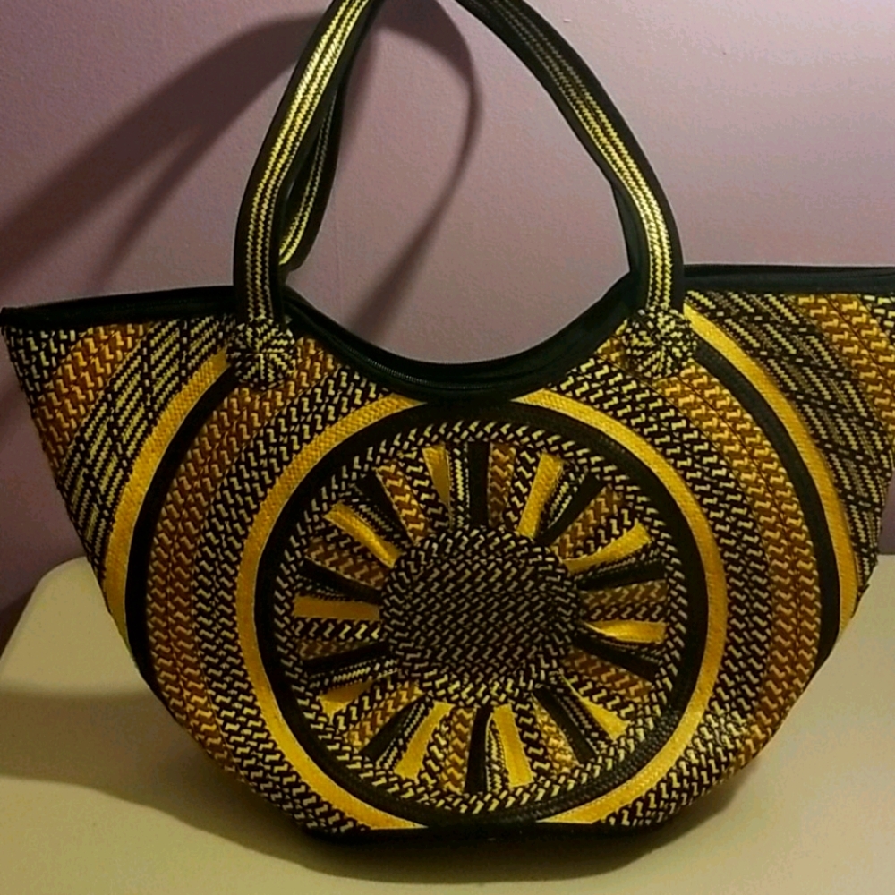 Fancy Straw bag